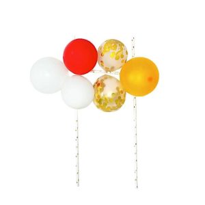 Home Collection Mini Balloon Garland Cake Topper Set