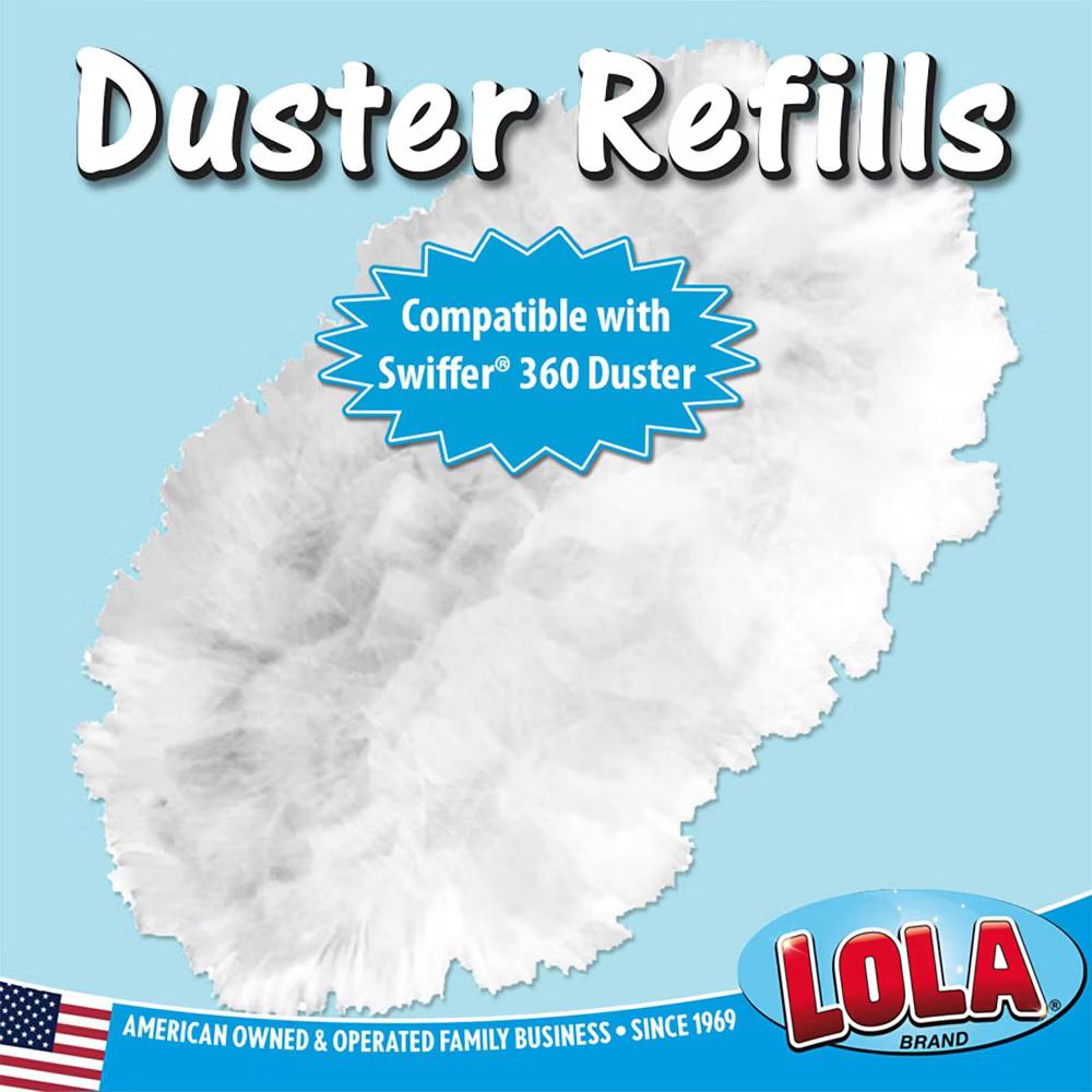 360 Duster Refills, 10 Pack, Compatible & Comparable to Swiffer, Traps & Locks More Dust Than Feather Dusters, Attach - Clean - Toss - Image 6