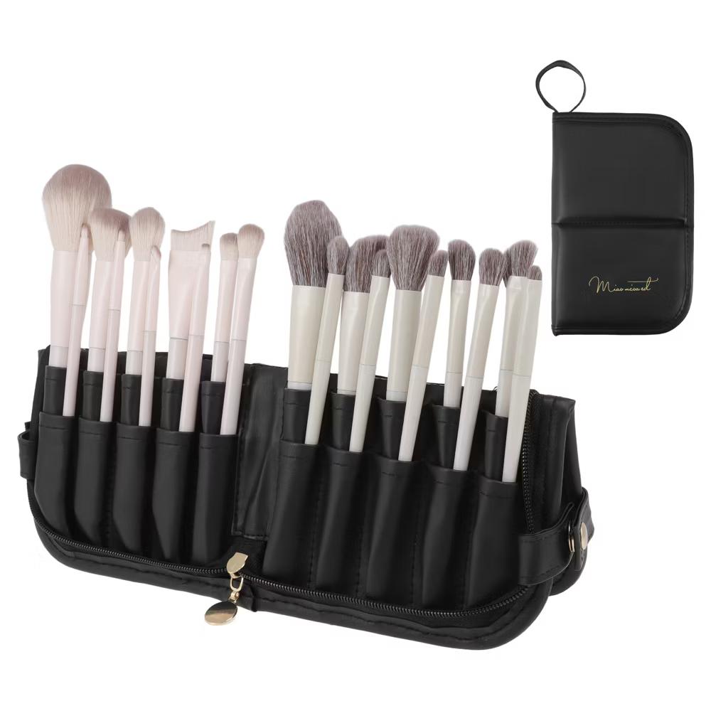 Waterproof Stand-Up Makeup Brush Bag 1 Pc - Image 6