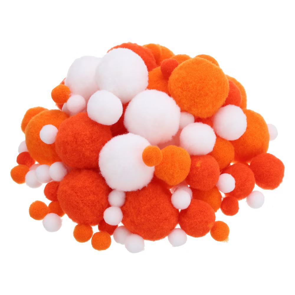Creative High Elastic Decoration Home Art Supplies Pom Poms 260 Pcs - Image 6