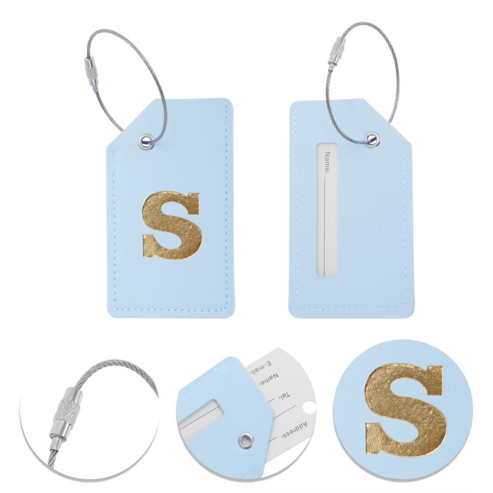 Luggage Tag Light Blue 1 Pc - Image 63