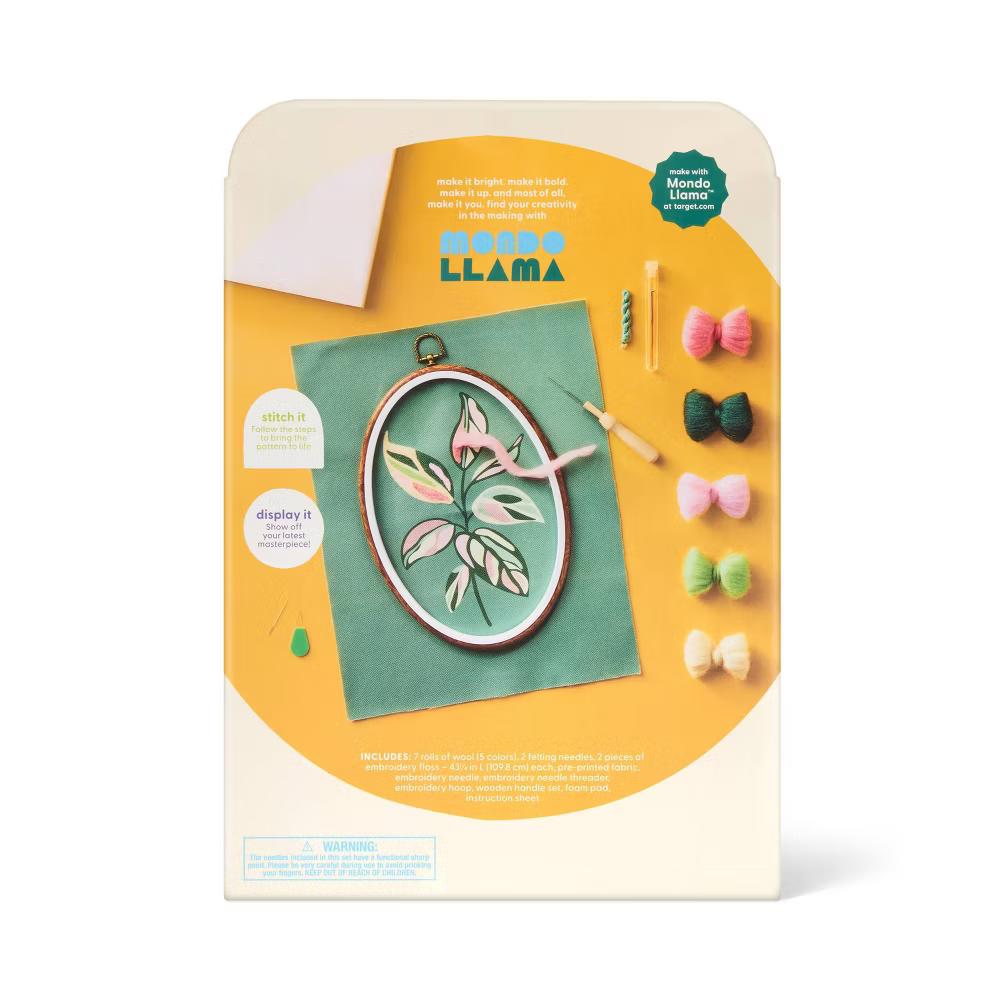 Botanical Needle Felting Craft Kit - Image 3
