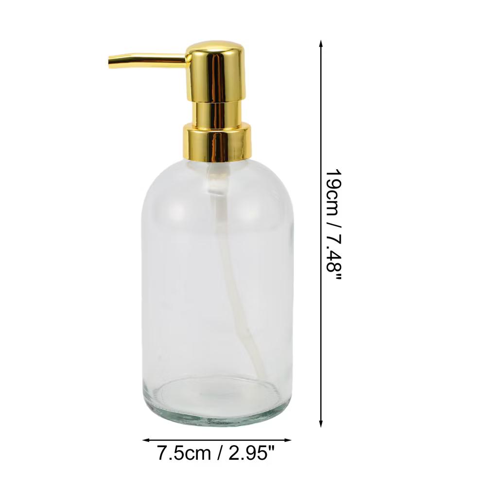 Classic Cylindrical Soap Pump Dispenser for Hotels 400ml 1 Pc - Image 16