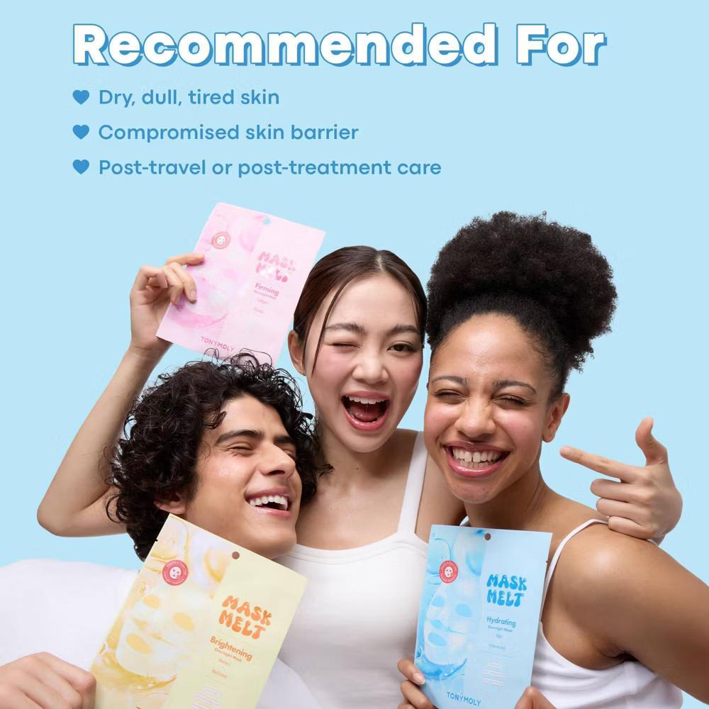 TONYMOLY PDRN Hyaluronic Acid Overnight Hydrogel Mask - 33g: Facial Treatment, For Normal Skin, Unscented - Image 7