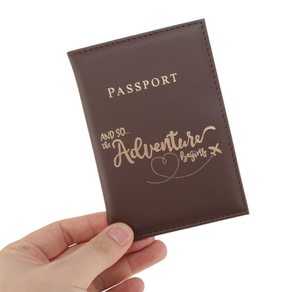 Letters Design Passport Holder 1 Pc - Image 19