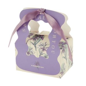 Gift Boxes with Ribbon 3.94"x2.56"x2.36" Purple 20 Pcs