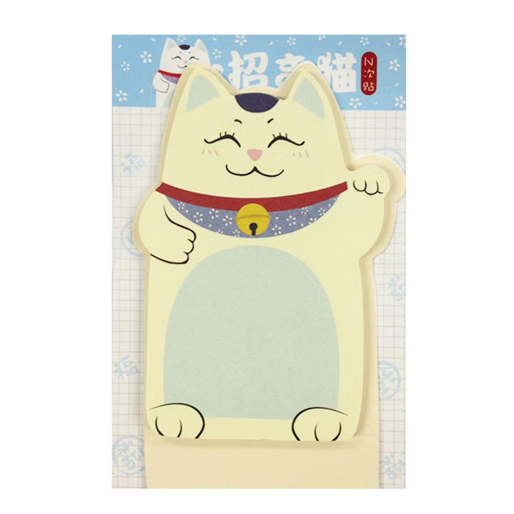Fortune Cat Memo Bookmark Sticky Notes (Set of 2) - Image 7