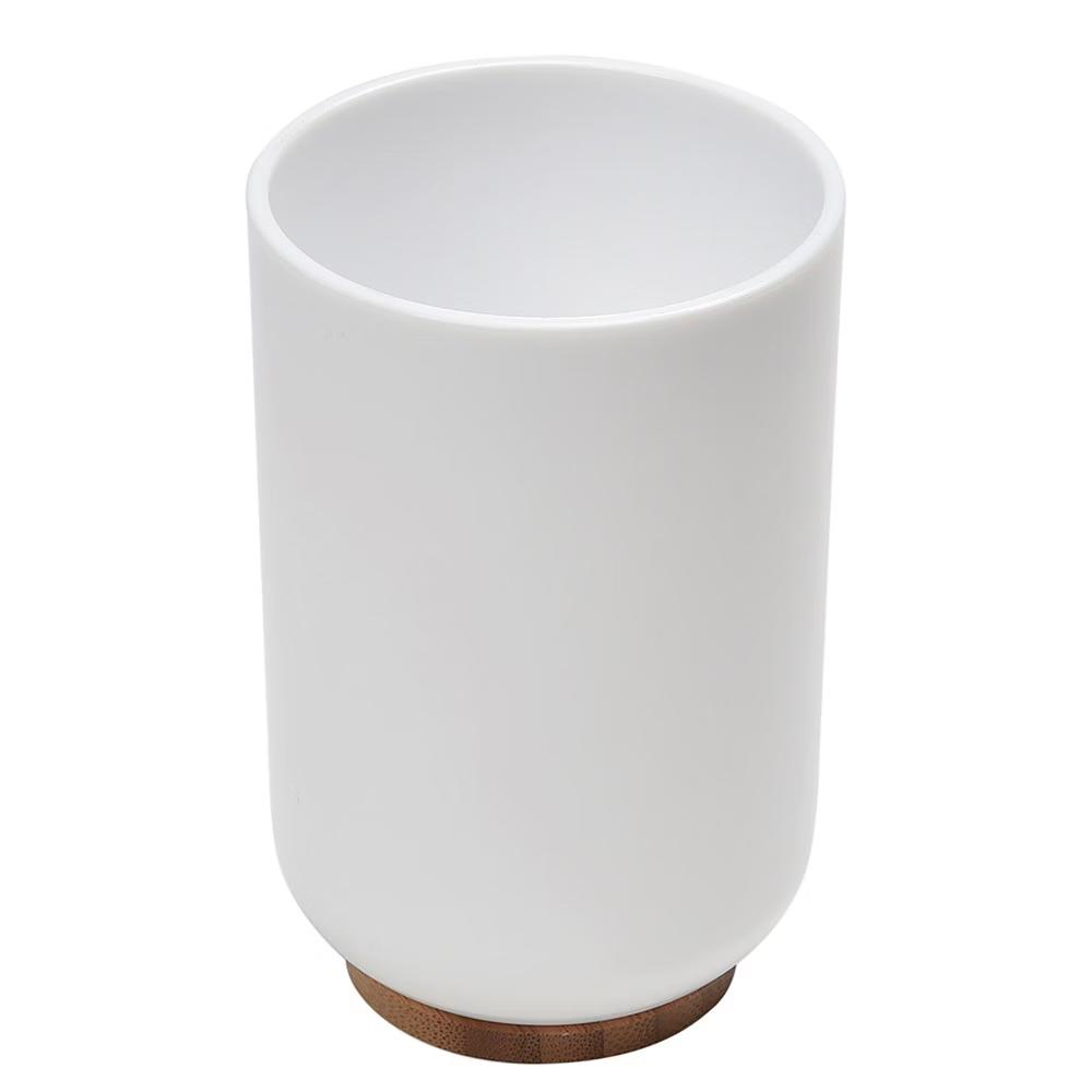 French Home Goods Elegant Bamboo-Based Bathroom Tumbler – Modern Vanity Cup, Ideal for Toothbrush Holder or Countertop Organizer - Image 17