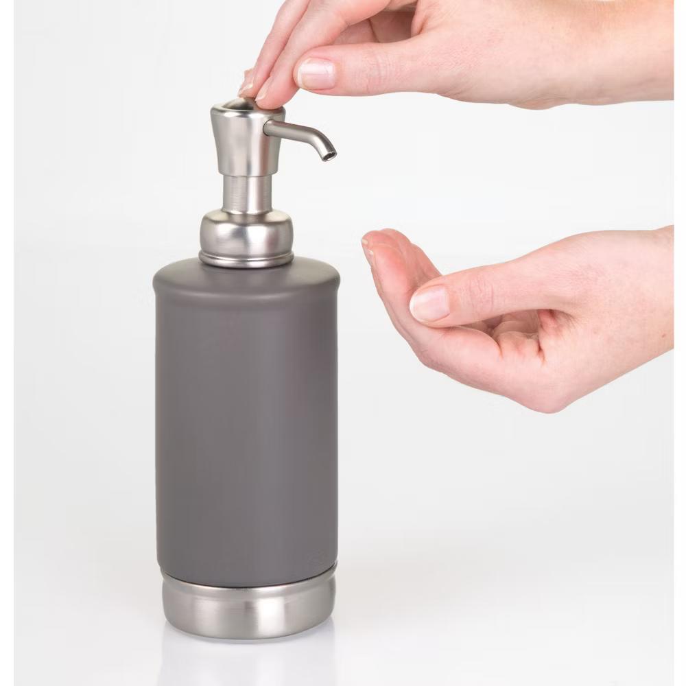 Soap Dispenser for Bathroom or Vanity - Holds Hand Soap or Lotion - Image 3
