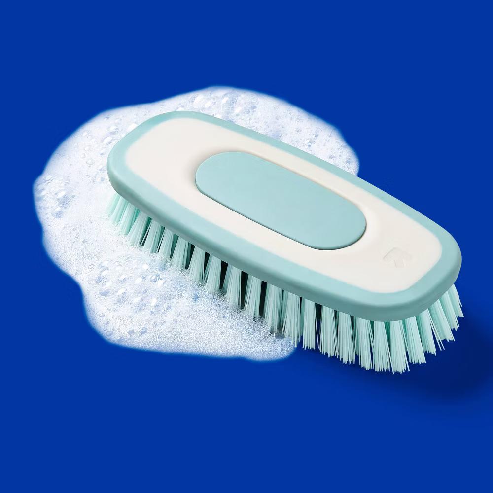 Bristled Handheld Comfort Grip Cleaning Brush