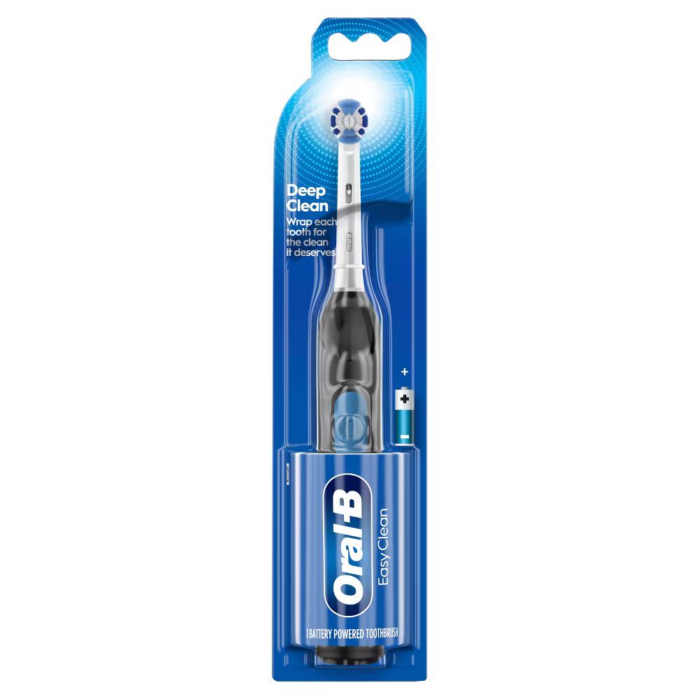 Easy Clean Battery Toothbrush with Brush Head with Battery - Image 8