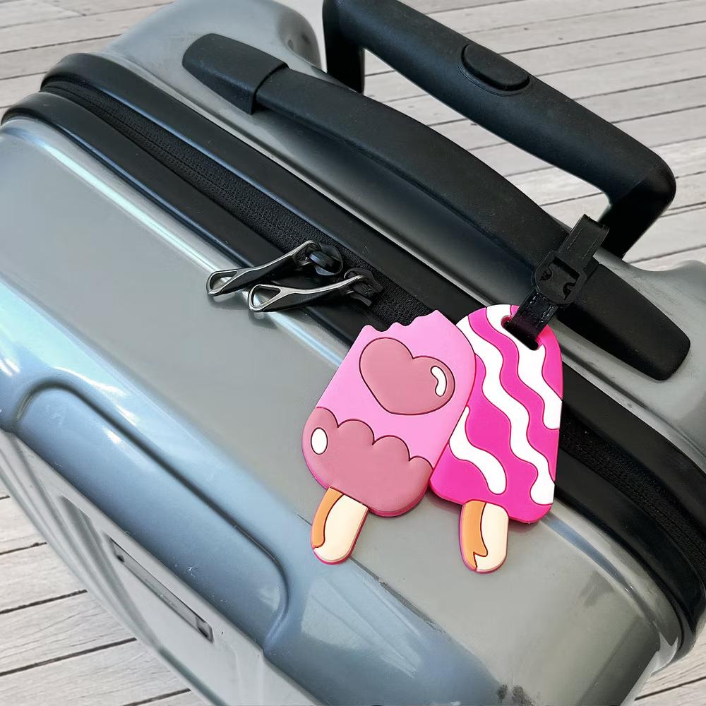 Silicone Animal Luggage Tag with ID Card (Set of 3) - Image 5