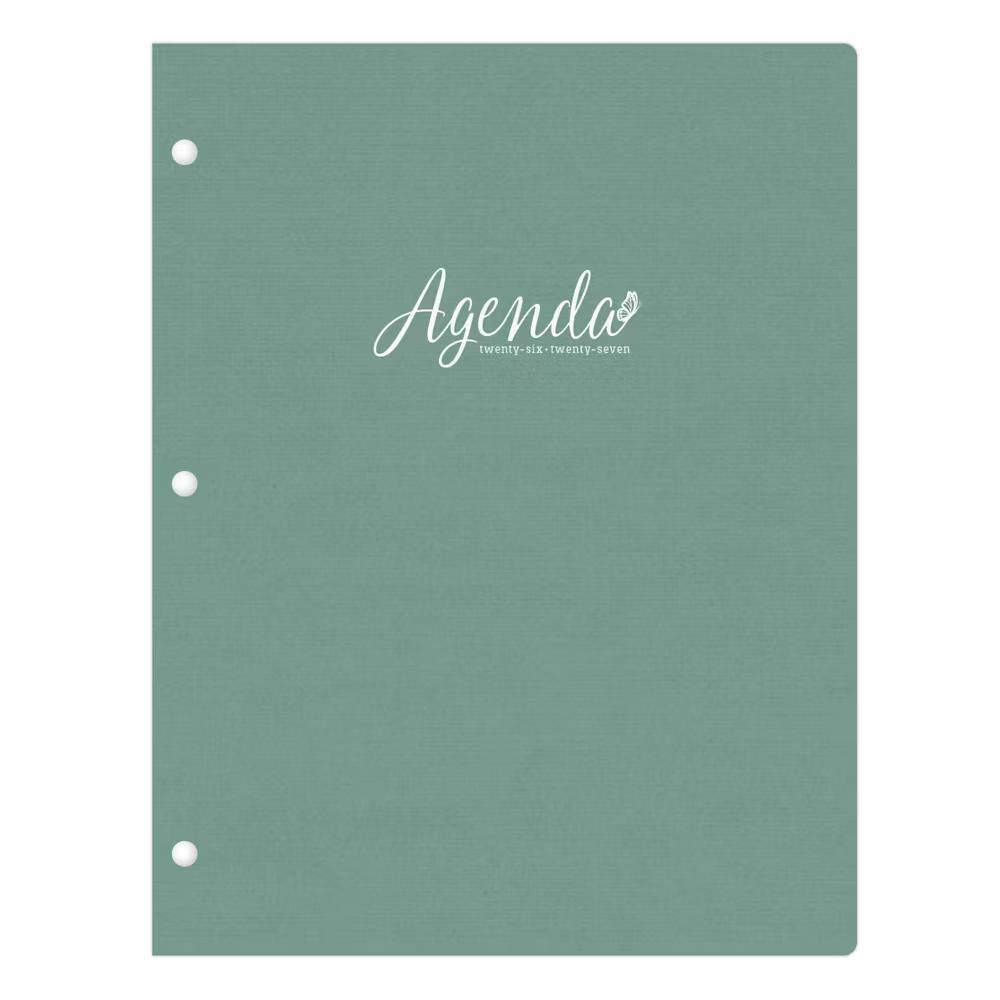 Blue Sky 8.5"x11" 2026-2027 Monthly Teacher Planning Calendar Rio Green - Image 8