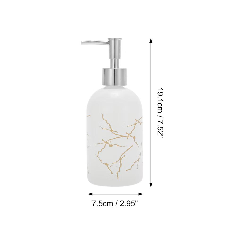 Reusable Cylinder Marble Soap Dispenser 1 Pc - Image 26