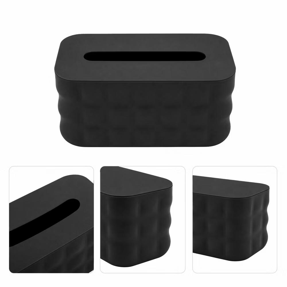 Textured Tissue Box Cover 1 Pc - Image 2