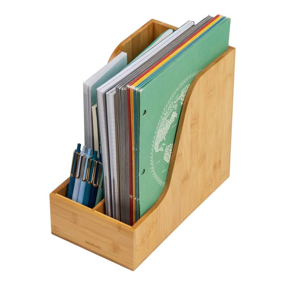 Bamboo File Organizers Brown - Image 5