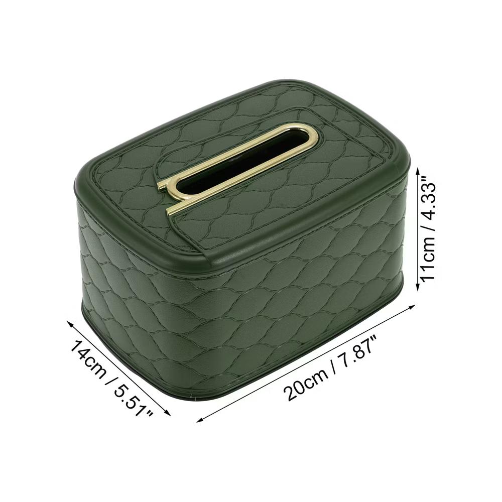 Durable With Spring Tissue Box Cover 1 Pc - Image 4