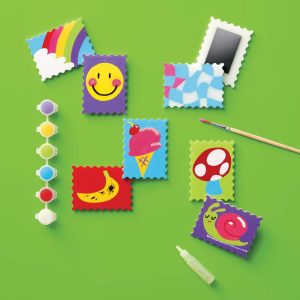 8ct Tile Magnets Painting Craft Kit