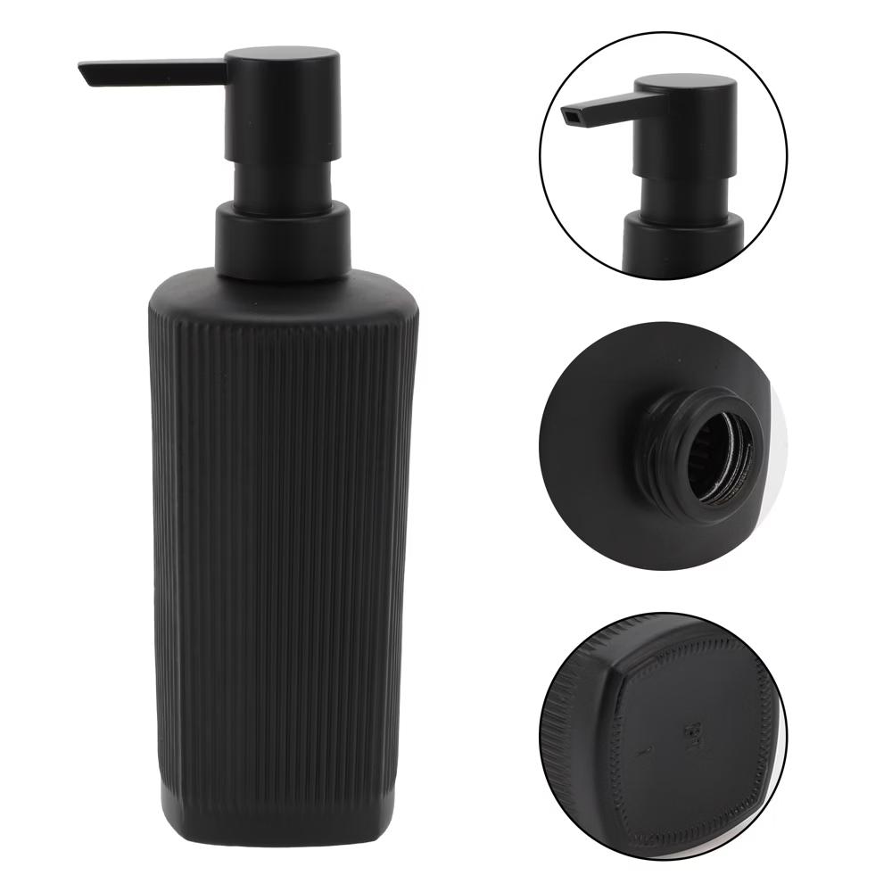 Classic Vertical Lines Soap Pump Dispenser for Bathroom 350ml 1 Pc - Image 5
