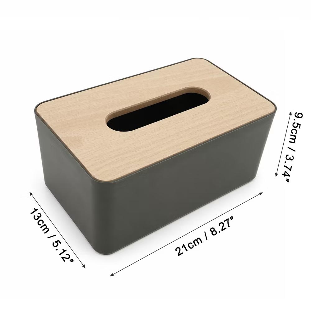 Wooden Lid Tissue Box Cover 1 Pc - Image 5