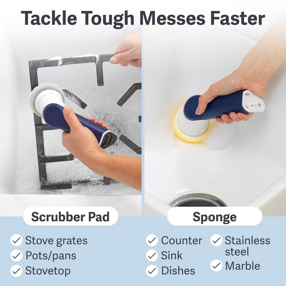 Casabella Power Spin Handheld Scrubber - Image 3