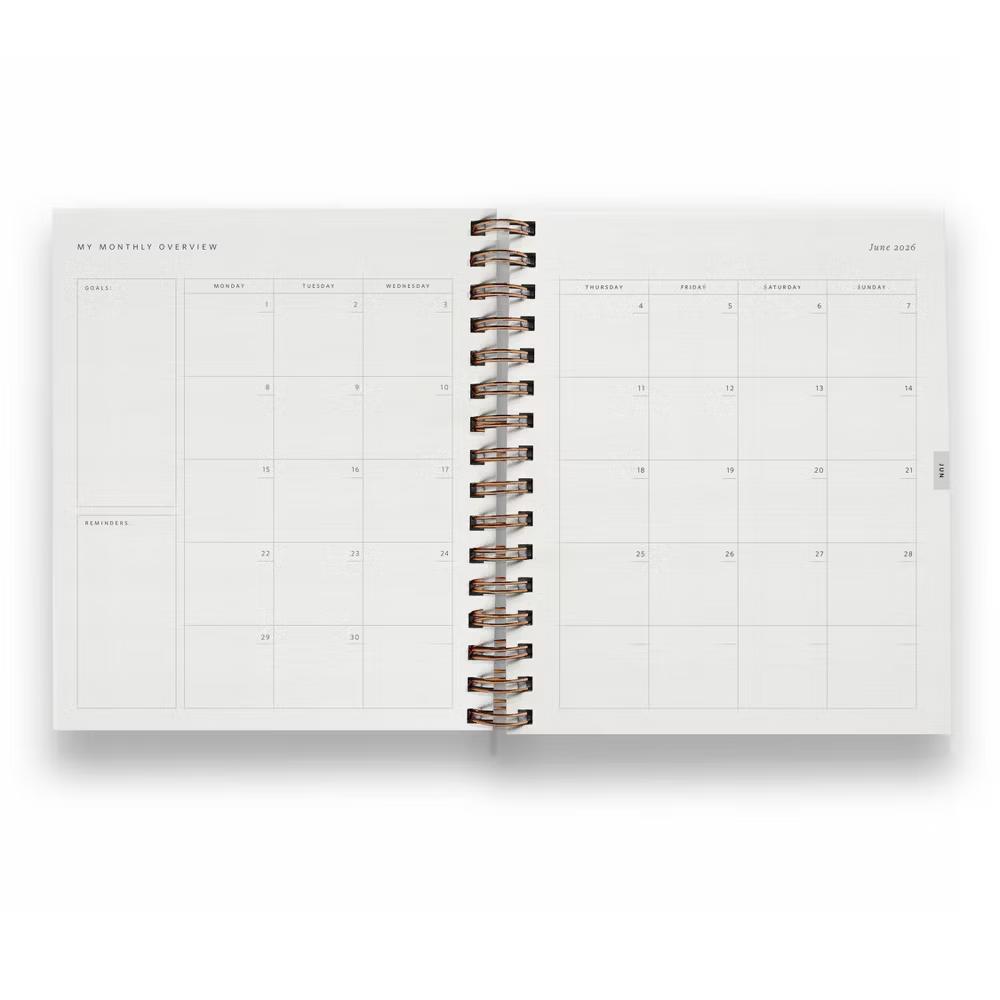 Ramona & Ruth 7"x8.5" 2026-27 Weekly/Monthly Planner Hydrangeas - Image 7