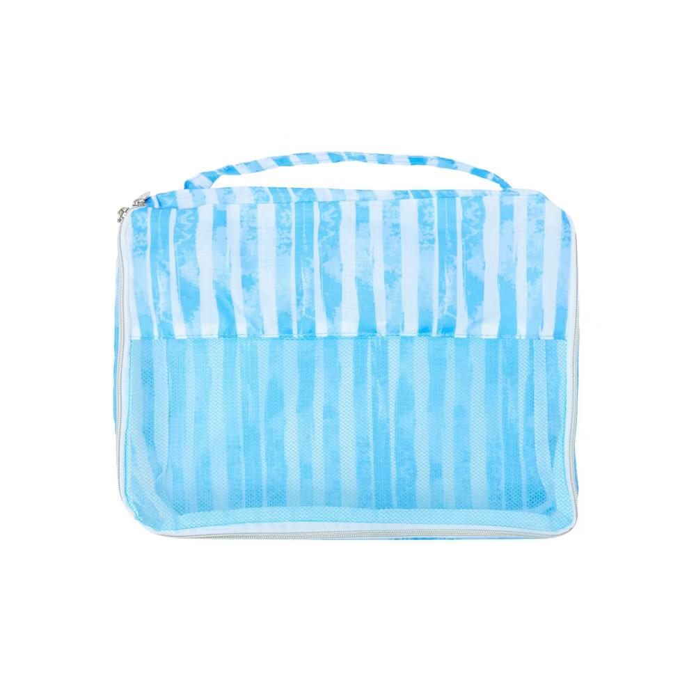 Skinnydip Lightweight Packing Cube Set - Blue Stripe - Image 4