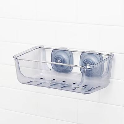 Stronghold Suction Large Basket: Stainless Steel & Plastic Shower Organizer with Suction Grip - Image 8