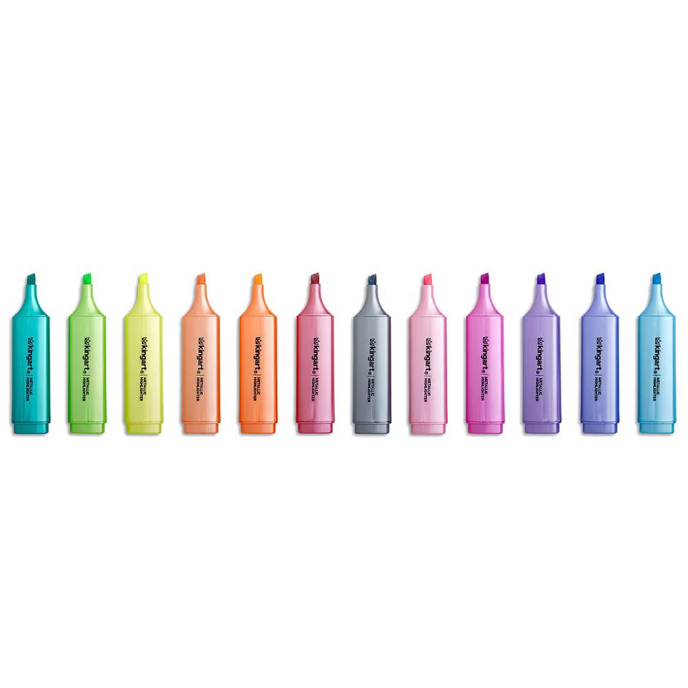 Highlighters 12 Metallic Colors