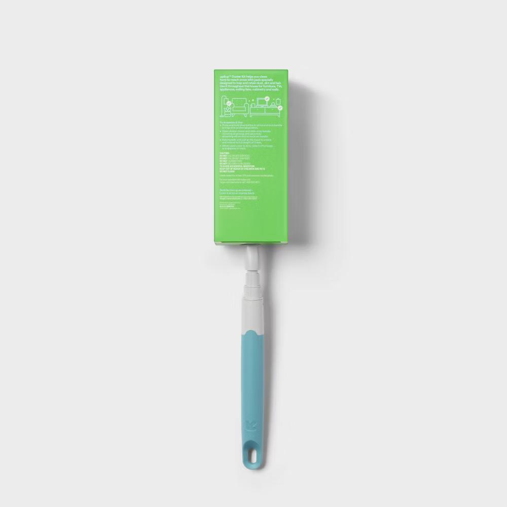 Duster Starter Kit 1 Handle & 6 Disposable Pads - Recycled Plastic