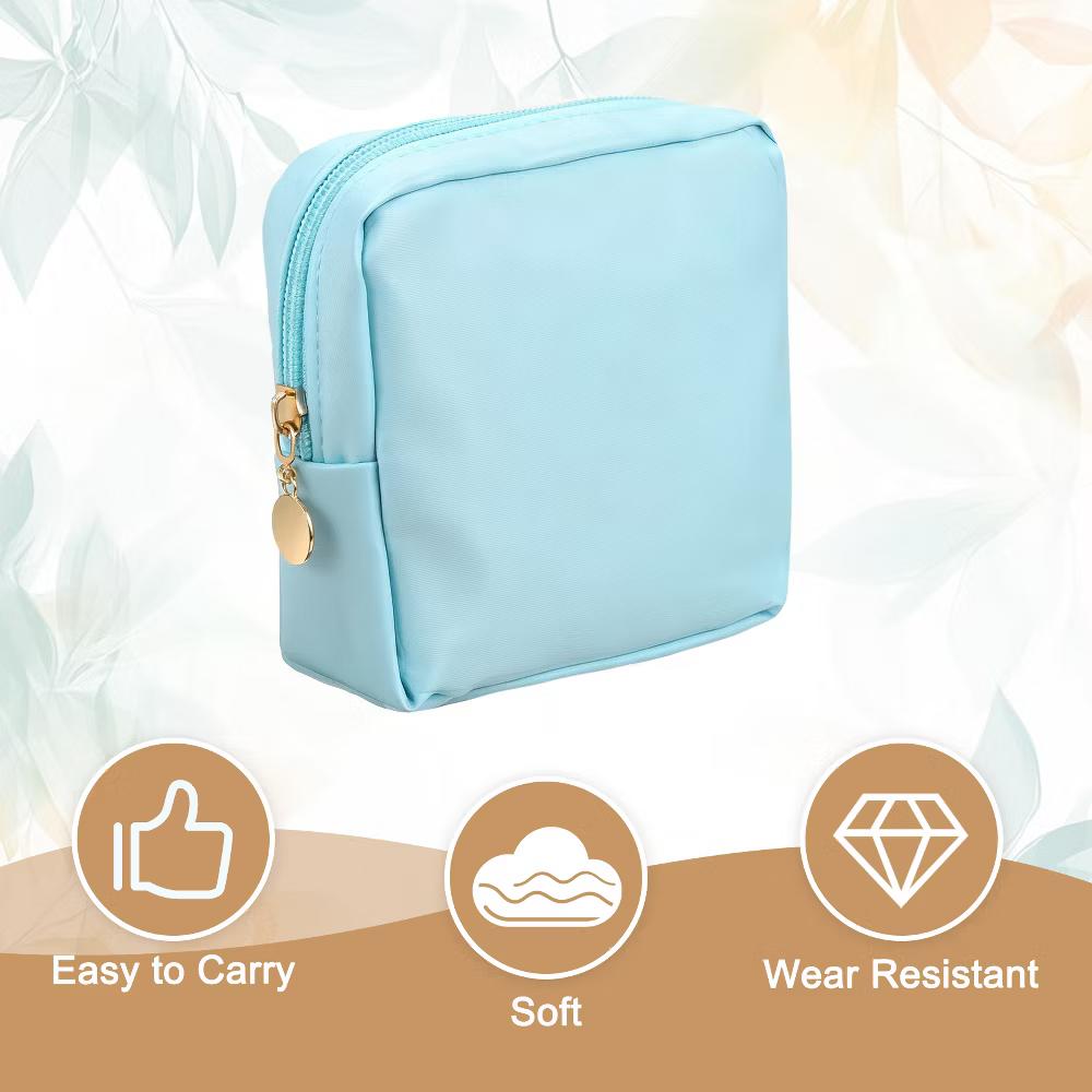 Storage Organize Travel Mini Cute Square Makeup Bag - Image 22