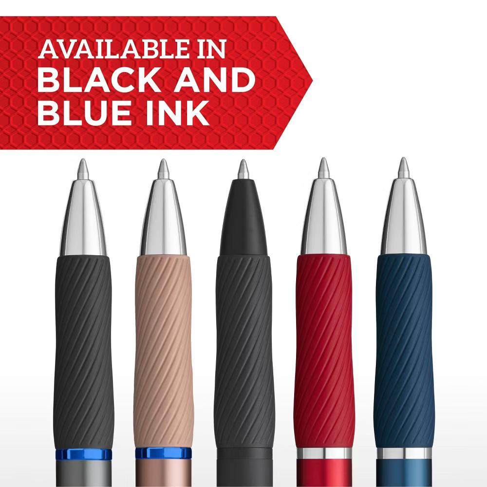 2pk S-Gel Pens Black Metal Barrel 0.7mm Medium Tip Black Ink: Art Stationery Gel Pens, Office Supplies - Image 7