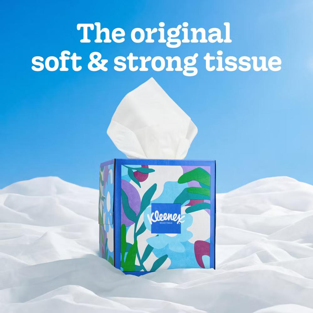 Trusted Care Facial Tissue - 4pk/70ct: Square, 2-Ply - Image 6