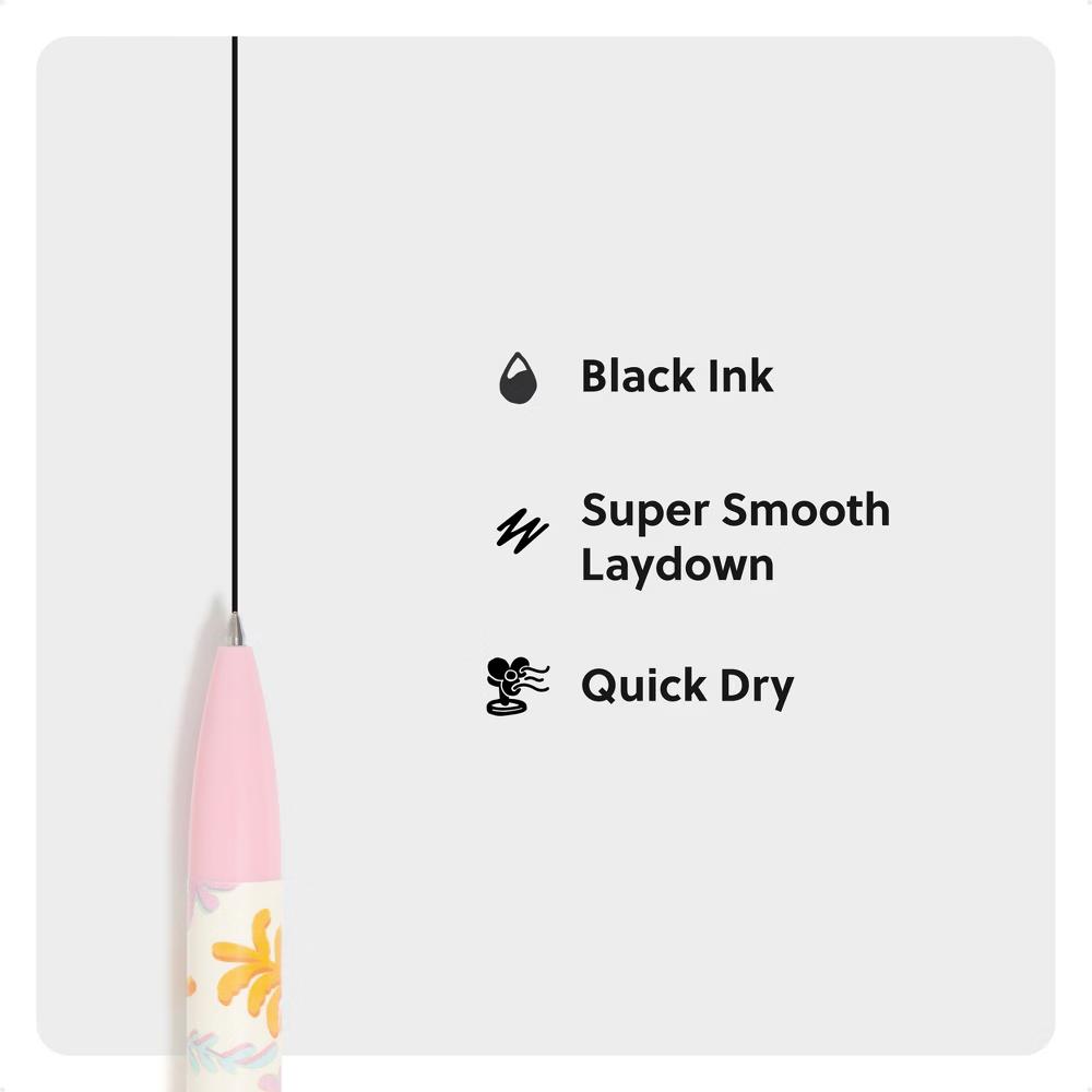 6ct Laguna Gel Ink Pens Saccharine Fields - Image 2
