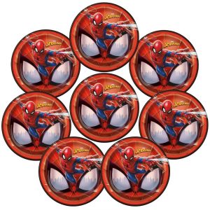 9" 8ct Party Dinner Paper Plates