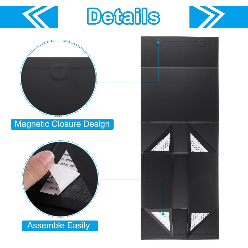 Easy to Assemble Durable Cardboard Gift Box with Lid - Image 6