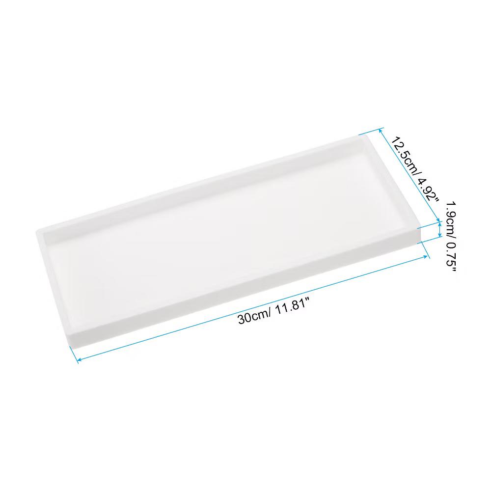 Silicone Waterproof Anti-slip Bathroom Soap Dispenser Tray - Image 13