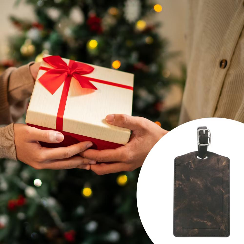 Marble Pattern Luggage Tag 1 Pc - Image 5