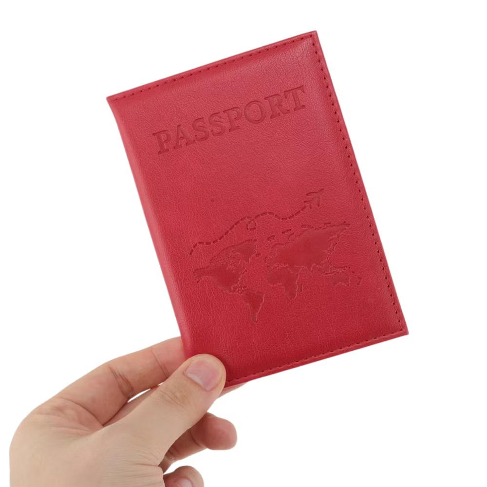 Textured Letter Passport Holder 1 Pc - Image 36