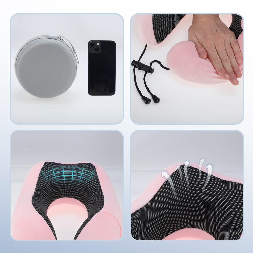 Neck Pillow for Airplane Travel 10.63 * 9.06 * 5.51 inches 1 Set - Image 10