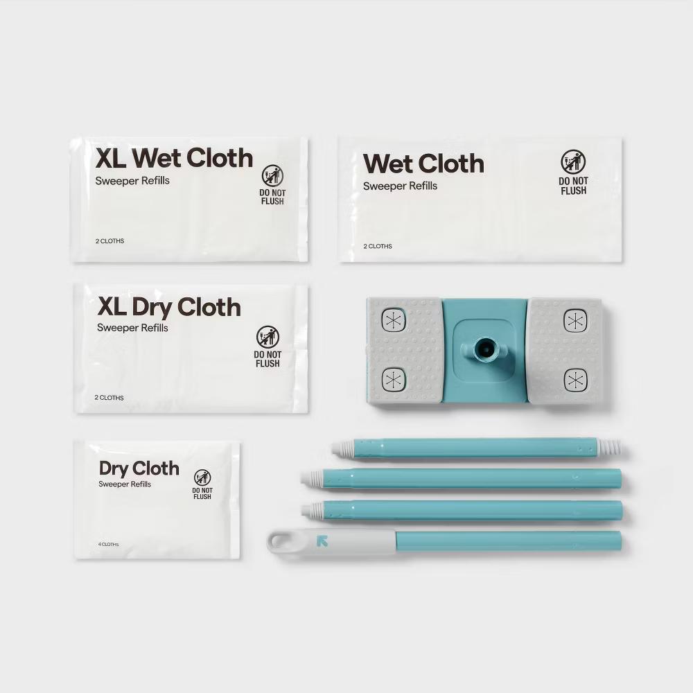 Floor Sweeper Starter Kit and Refills Collection - Image 10