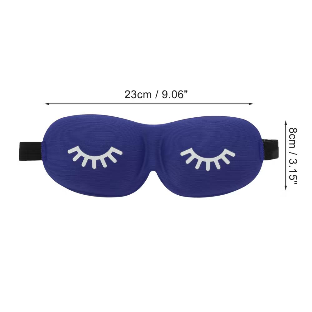 Eyelash Pattern 3D Eye Mask 1 Pc - Image 14