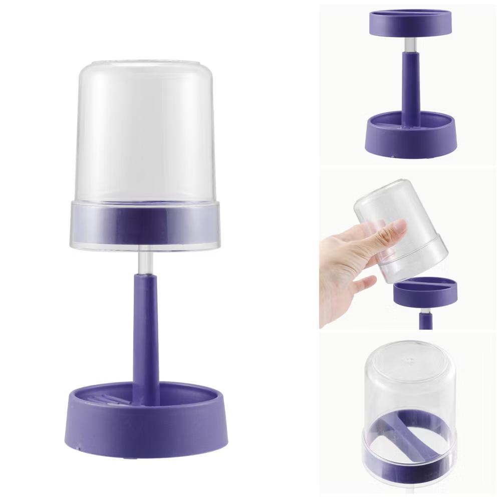 Adjustable Toothbrush Holder with Cover for Bathroom Electric Toothbrush Holder 10.63" 1 Pc - Image 3