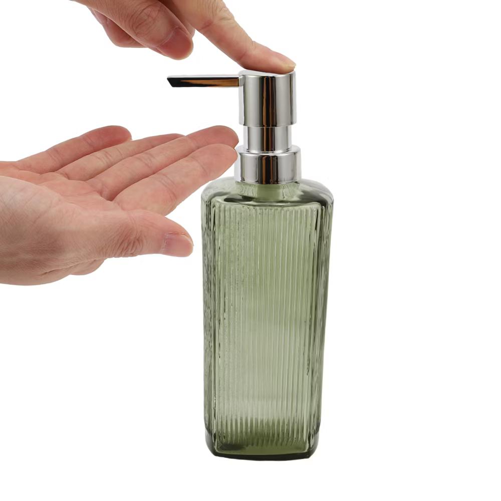 Classic Vertical Lines Soap Pump Dispenser for Bathroom 350ml 1 Pc - Image 69