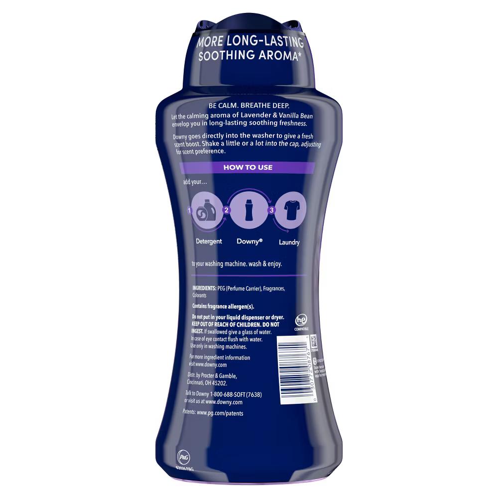 Infusions Calm Lavender & Vanilla Bean Scent In-Wash Booster Beads - Image 26