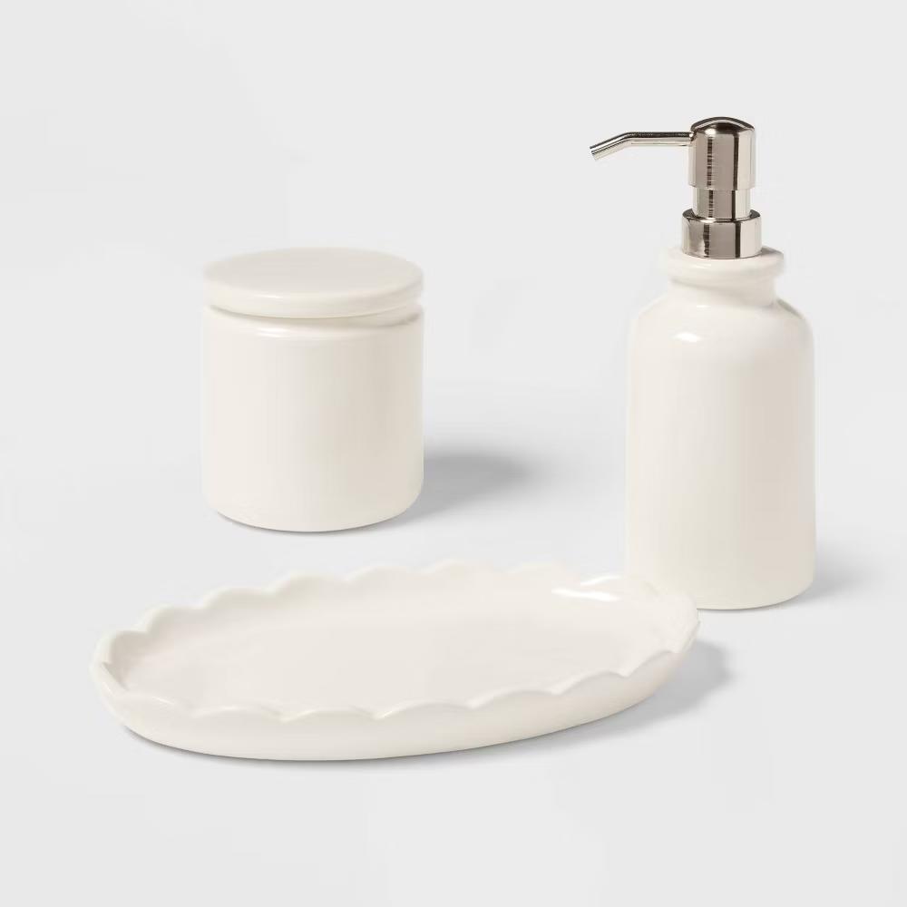 New Traditional Ceramic Bath Tray