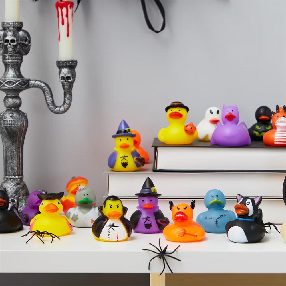 Halloween Party Supplies, Rubber Ducks Party Toys for Halloween Goodie Bag Fillers Decorations School Classroom Game Prizes Baby Bath Toy - Image 13