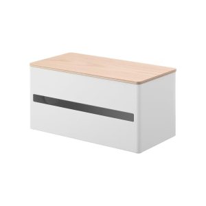 Home Paper Towel Dispenser - Steel Wood