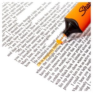 Clear View 3pk Highlighters Chisel Tip Multicolored: Quick Drying Markers for School Supplies Kids