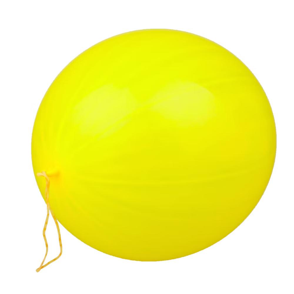 6ct Punch Balloons - Multicolor Party Supplies for Kids, Punching Balloons with Rubber Band, Ages 8